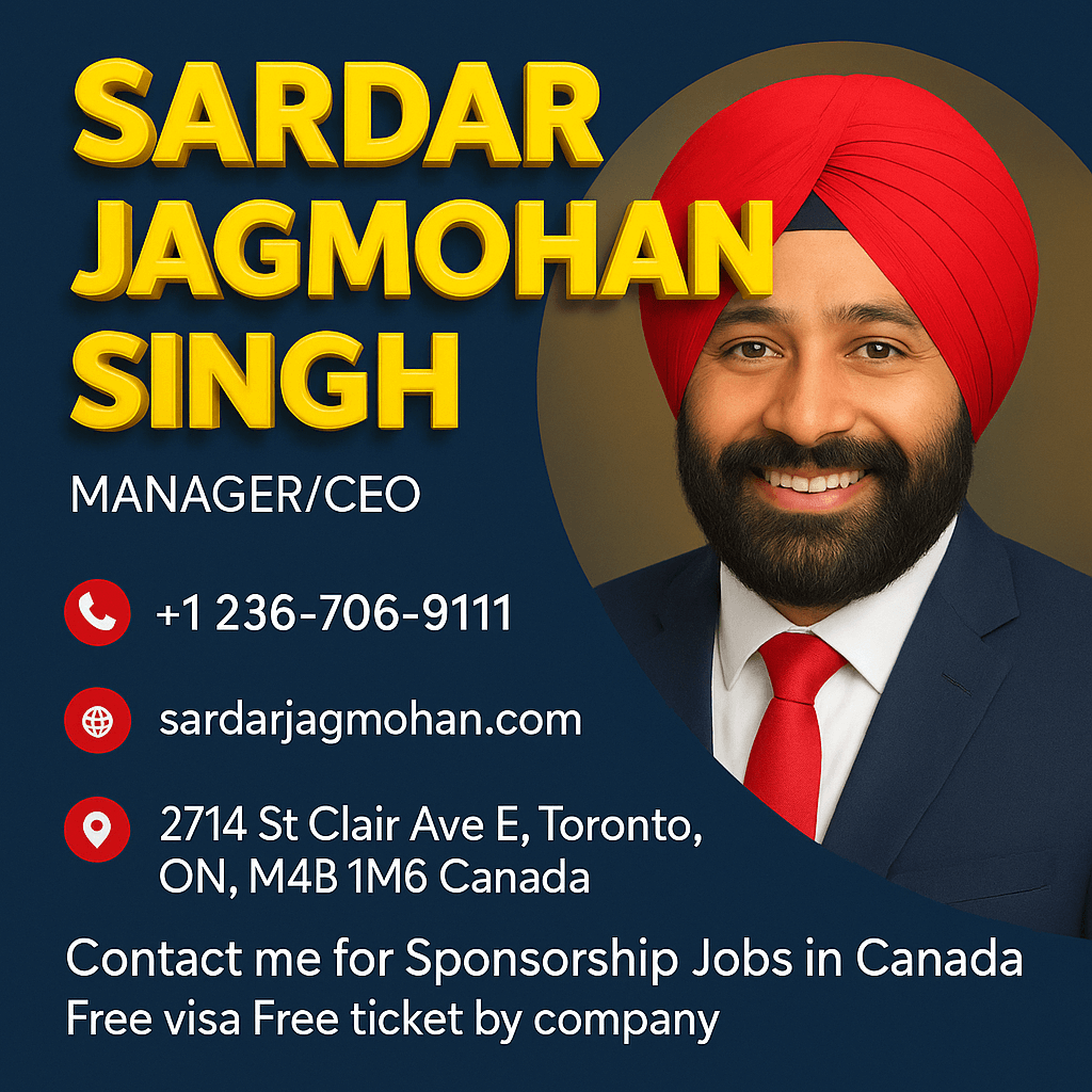 sardar jagmohan singh canada